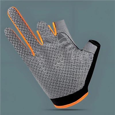 Rennilásir hjólreiðahanskar með þremur fingri